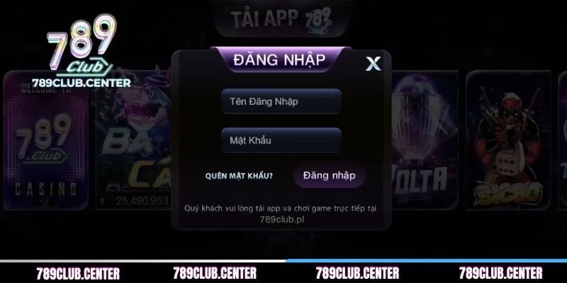 Hướng dẫn đăng nhập 789CLUB an toàn nhất